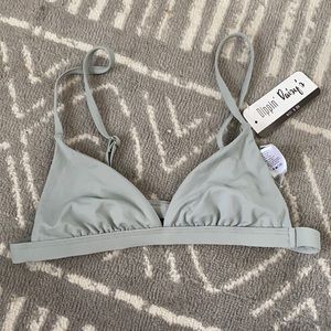 NWT Dippin Daisy’s Triangle Bikini Top